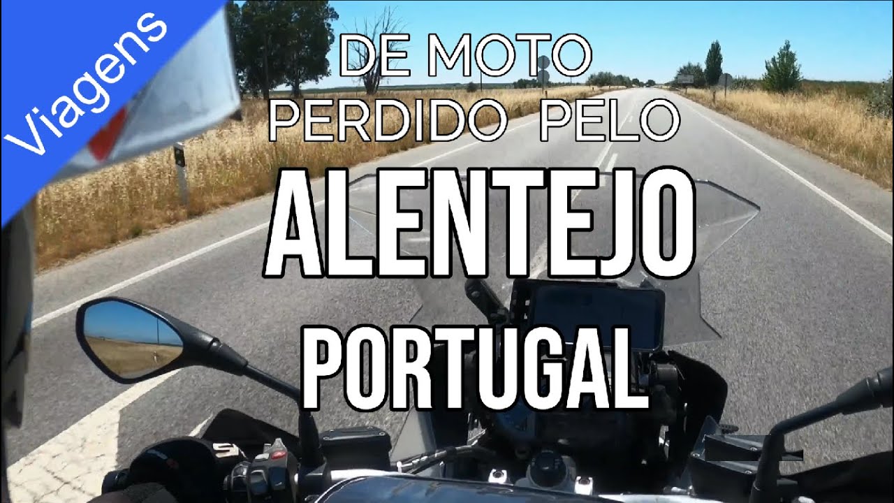 Perdido de MOTO pelo extraordinário ALENTEJO