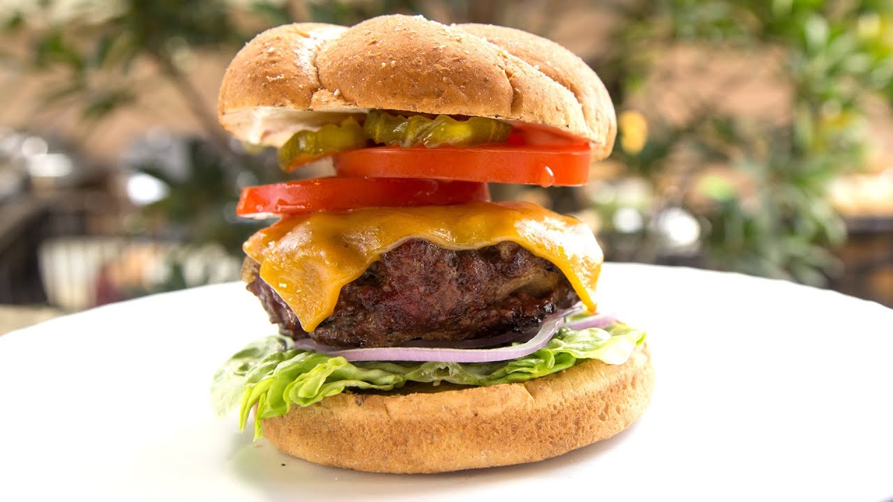 How To Make The Perfect Hamburger - Weber Kettle Charcoal Grill Cooking - BBQGuys.com