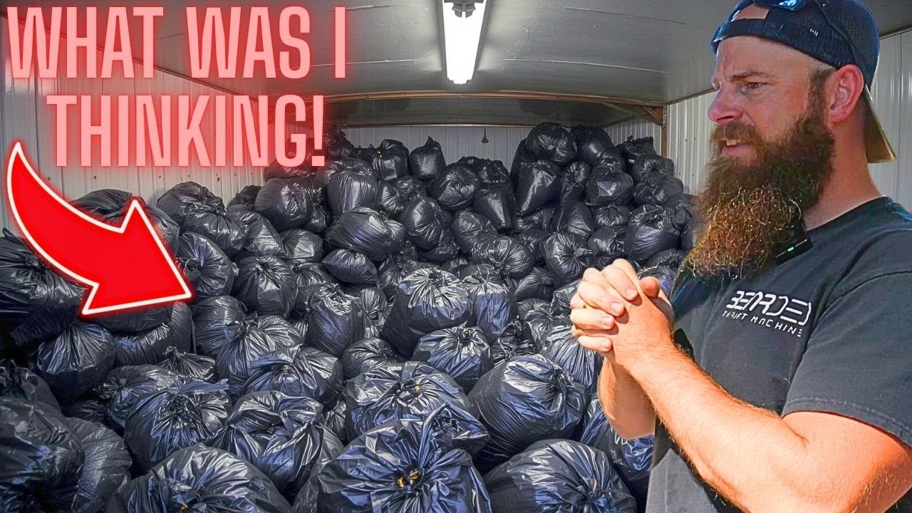 Buying a storage unit FULL OF TRASH bags… you won’t believe what’s inside