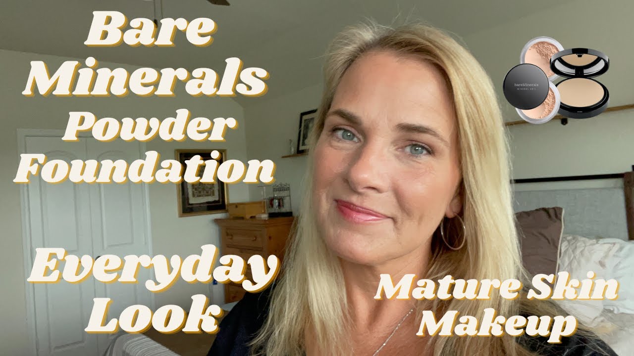 Пудра Bare Minerals Powder Foundation | Повседневный образ для зрелой кожи