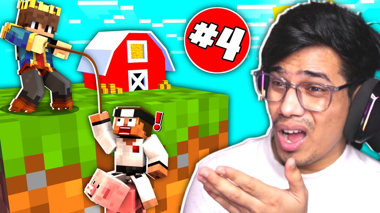 I Made Epic BARN For JACK In Minecraft Oneblock 😂