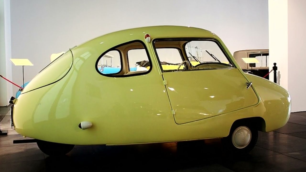 1955 Bambino 200 — крошечный автомобиль, удививший Европу.