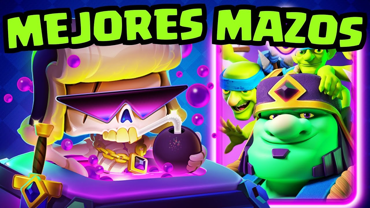 TOP 5 MEJORES MAZOS PARA GANAR A TODO EN EL NUEVO META! JULIO 2024 CLASH ROYALE
