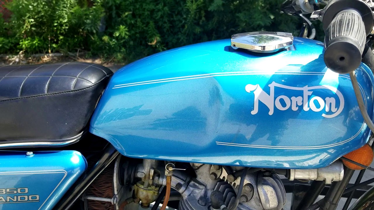 Прогулка по Norton Commando 850 1974 года