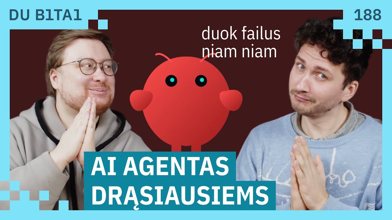 188: Jono kompiuterio kontrolė – vieno AI rankose | Du Bitai