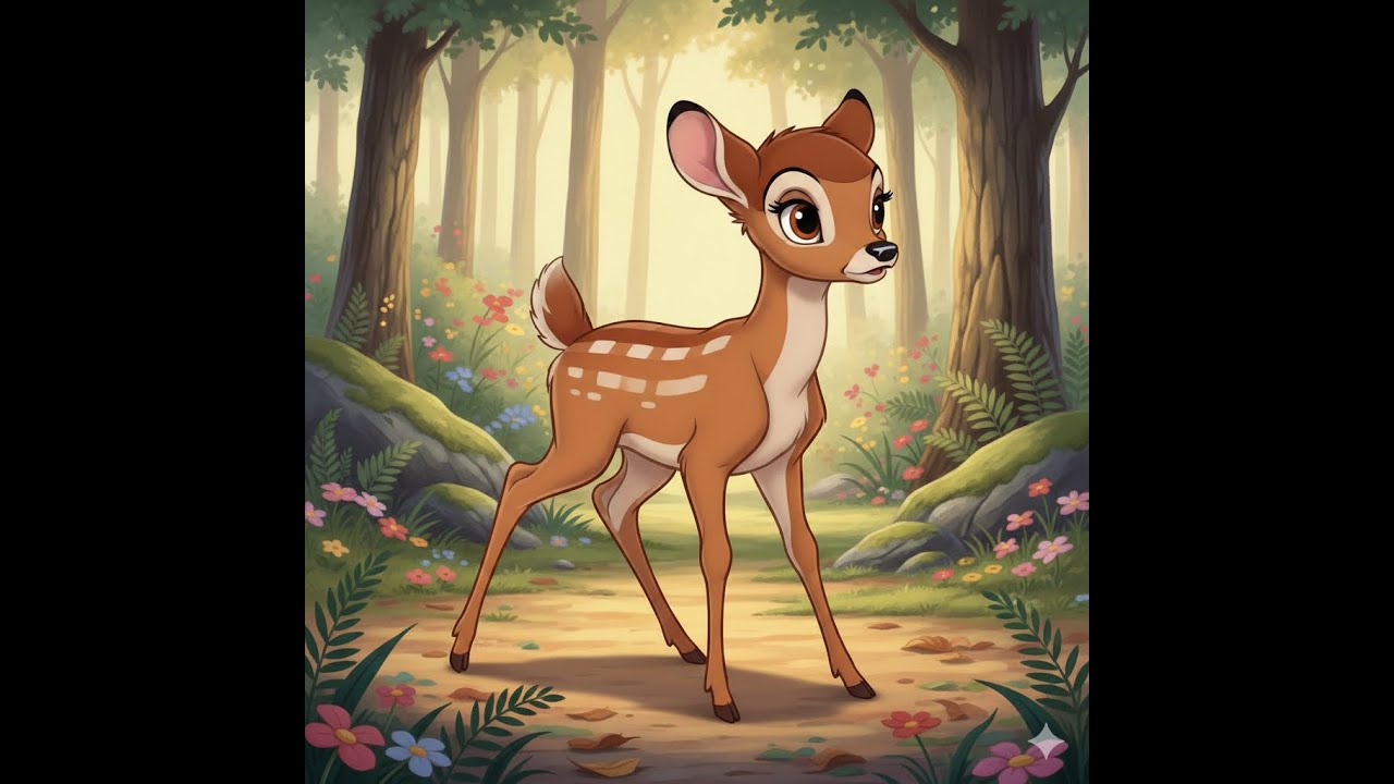Disney's Bambi AI Gender Swap