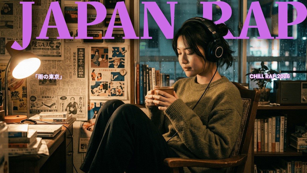 東京ミッドナイト 2026 🌙 | Tokyo Night Chill Rap & Neo-Soul Mix【雨音 Urban Playlist】