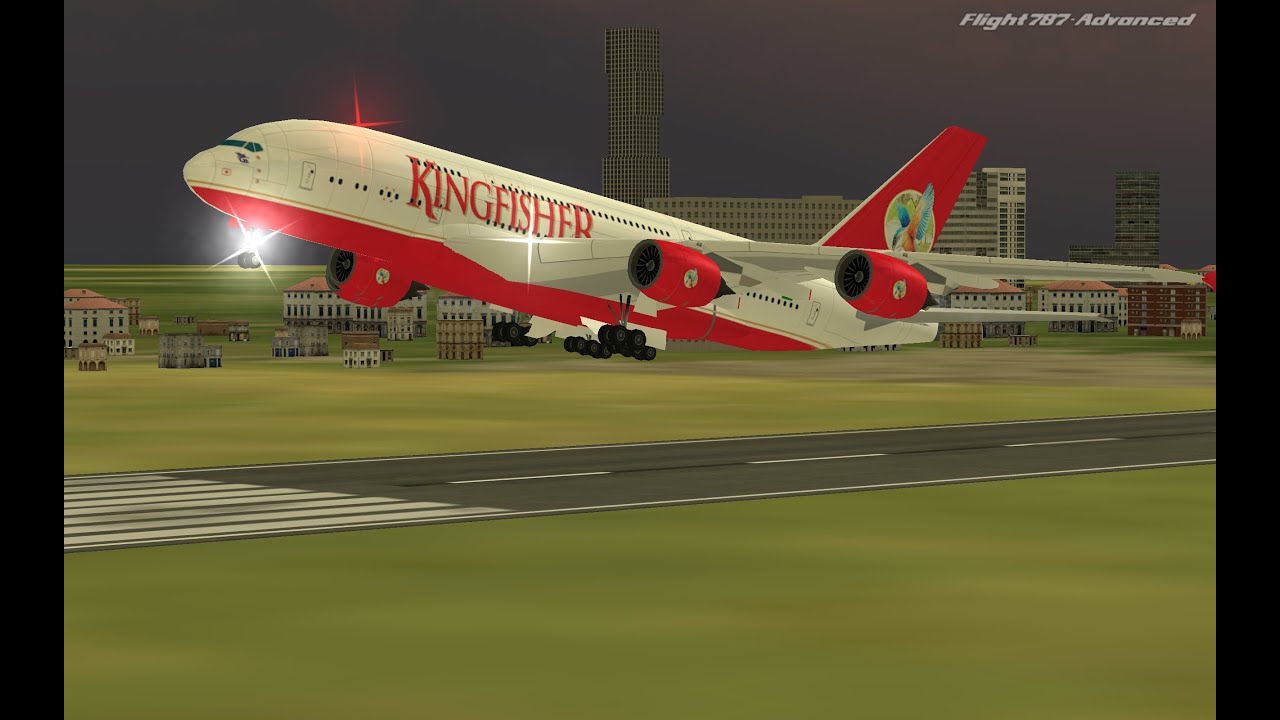 Flight 787 - Advanced - Airbus A380-[KINGFISHER (Air INDIA) from QATAR (OTHH) to BANGLADESH (VGHS)]