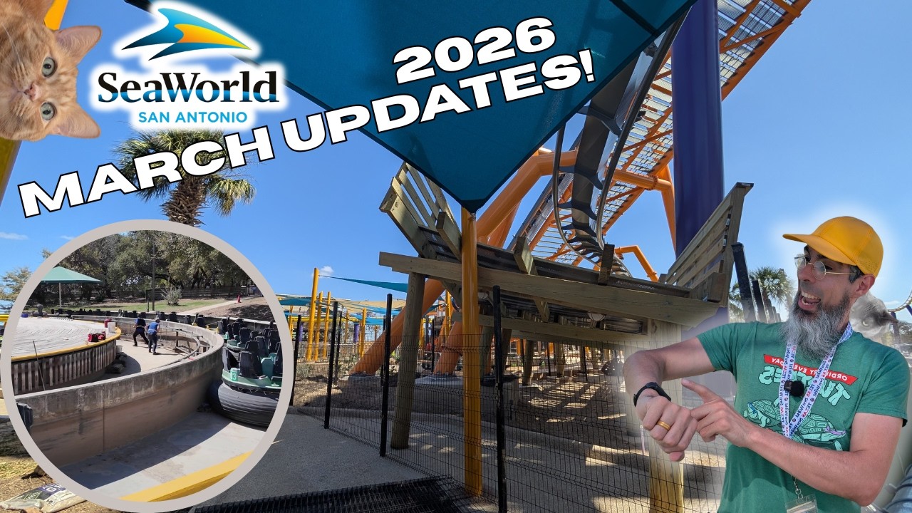 What's happening at SeaWorld San Antonio in March 2026?
