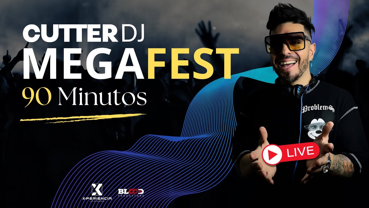 CUTTER DJ en VIVO | 90 MIN. de FIESTA con TODOS los ESTILOS 🔥 (Afro, Reggaeton, Cumbia, RKT y más)
