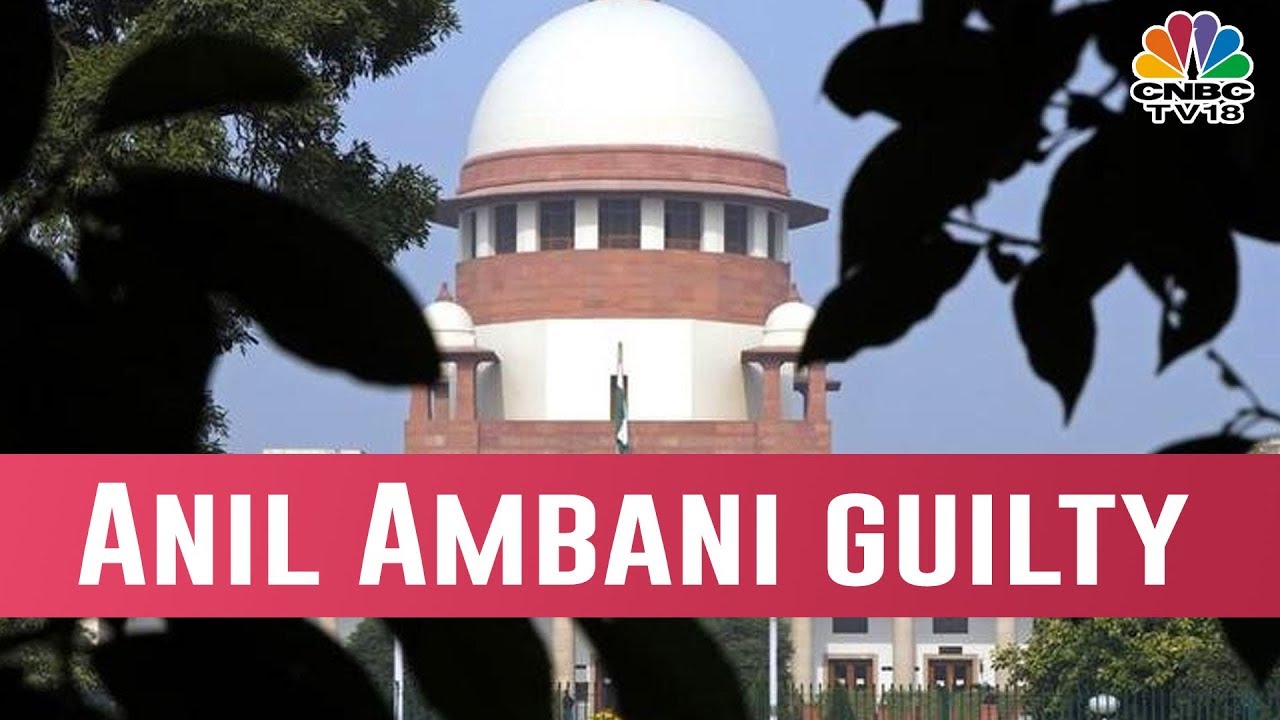 RCom-Ericsson Case: Supreme Court Holds Anil Ambani Guilty Of Contempt