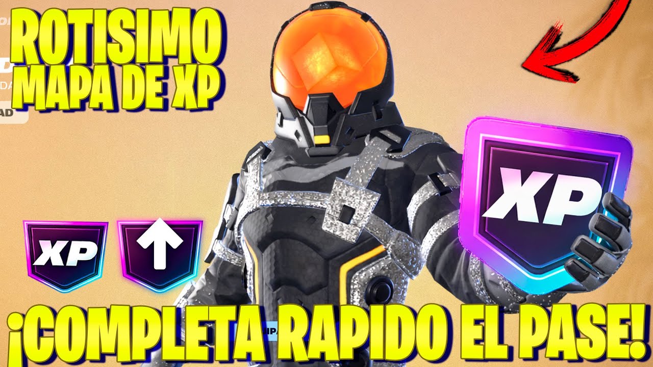 LOCURA DE MAPA DE XP FORTNITE CAPITULO 7 PARA SUBIR RAPIDO DE NIVEL Y COMPLETAR EL PASE DE BATALLA