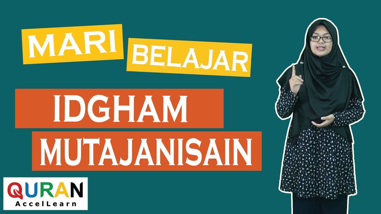 Idgham Mutajanisain