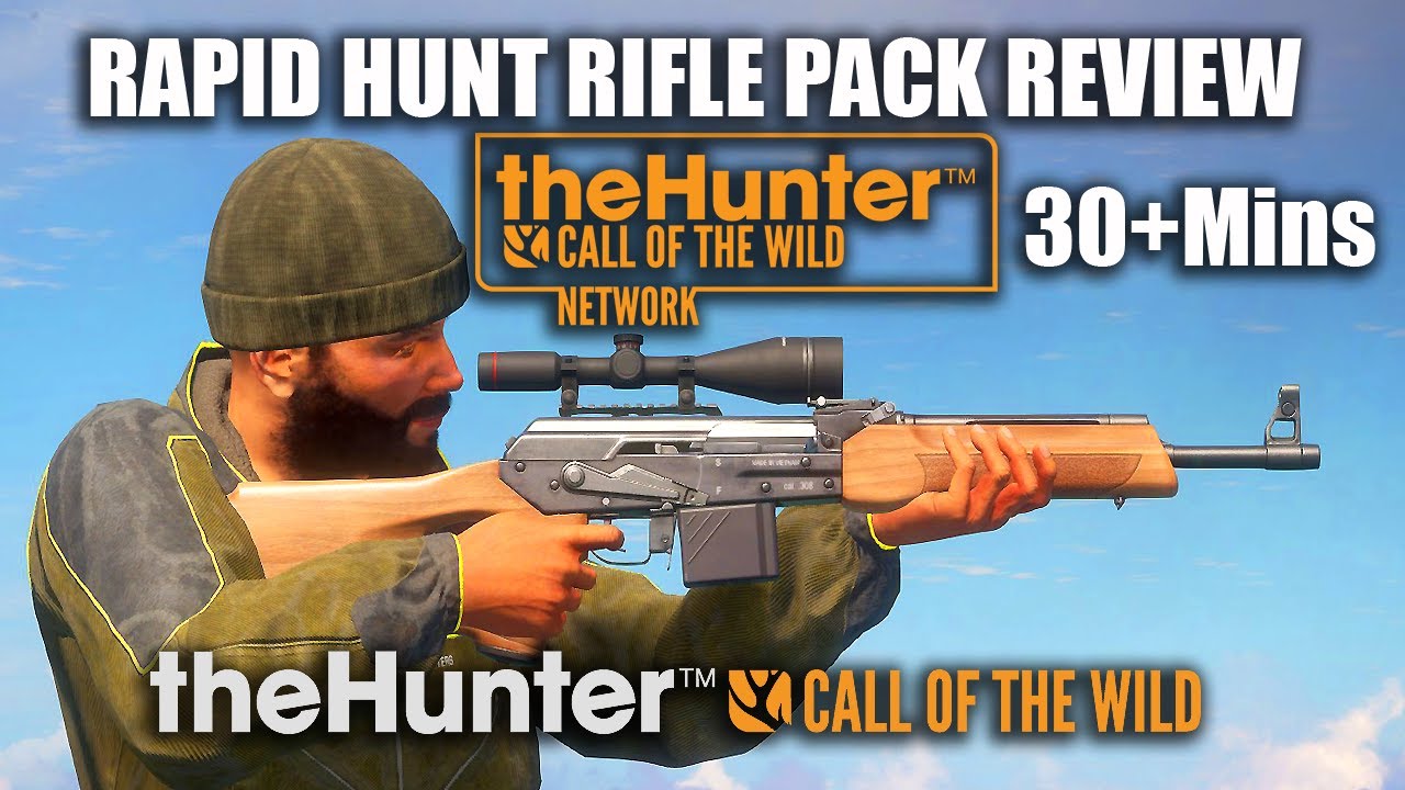 RAPID HUNT RIFLE PACK REVIEW - theHunter Call Of The Wild - Early Access