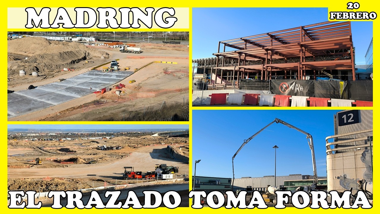 🚧 MADRING: EL TRAZADO EMPIEZA A DEFINIRSE CON NUEVAS SOLERAS | 20 FEBRERO 2026 🚧