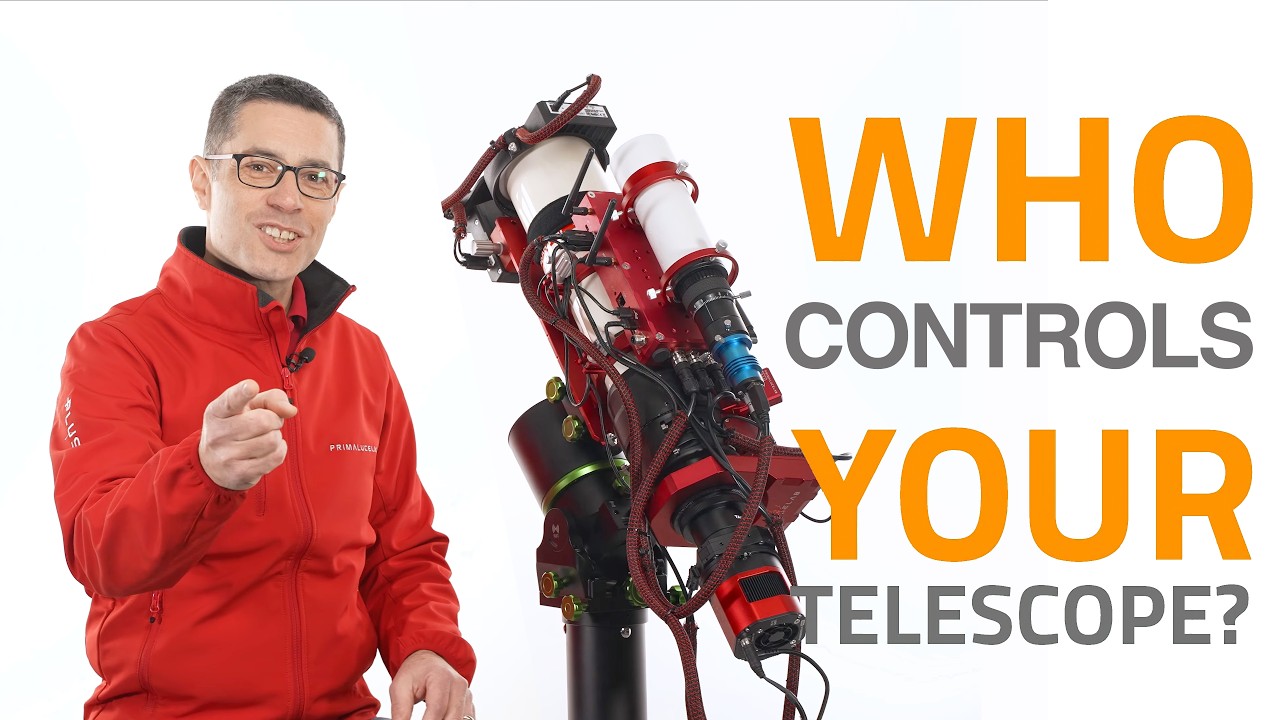 Telescope automation is not just about simplicity. It’s about control.