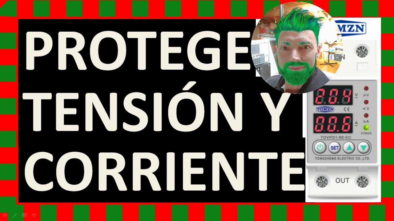 Protección contra sobretensiones TOMZN TOVPD1-40-EC, y también bajadas de tensiones y sobrecorriente