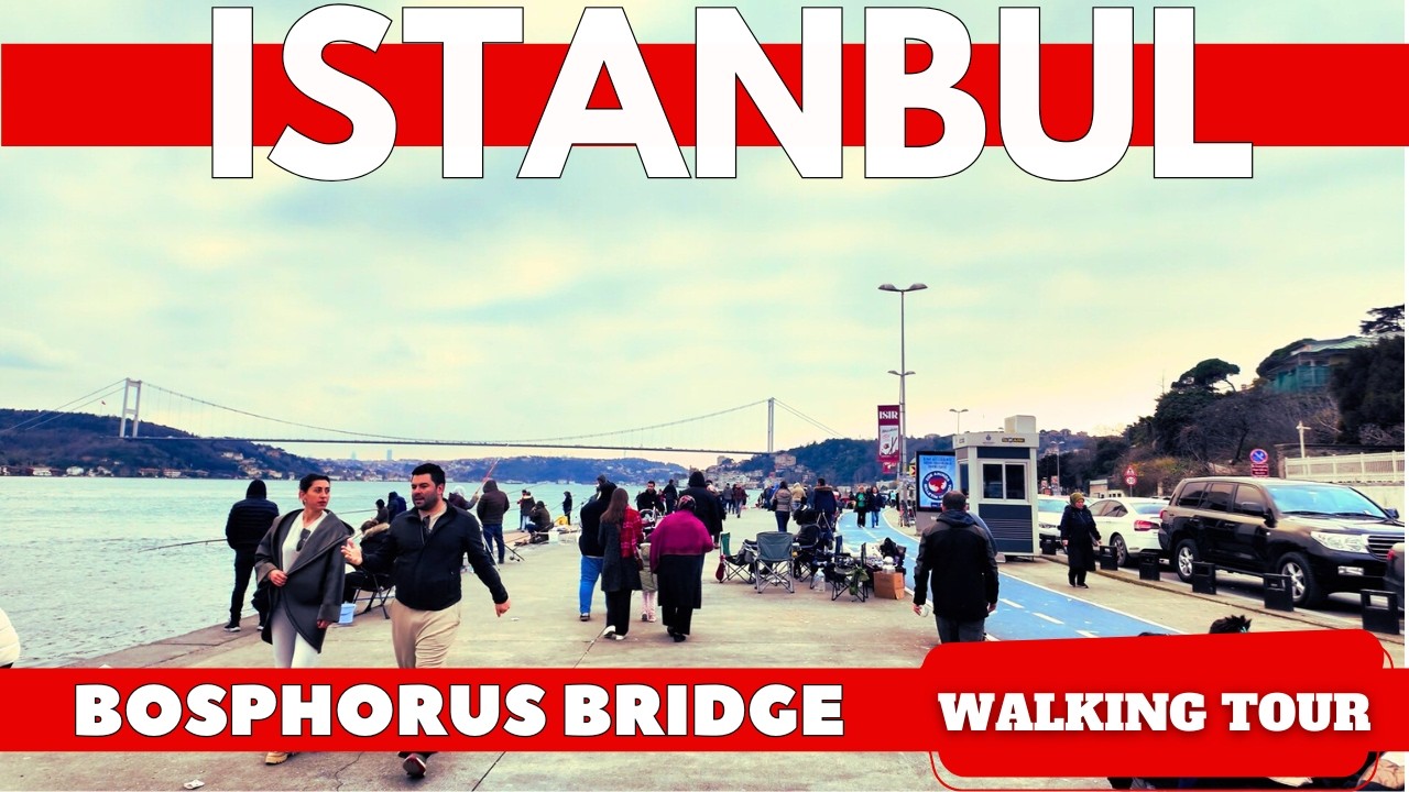 Relaxing Walk in Istanbul 2025 4K: Emirgan to Baltalimanı Istanbul Walking Tour