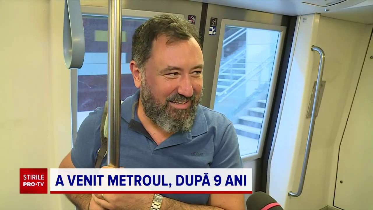 Metroul Drumul Taberei își începe călătoria după 9 ani de amânări. M5 are 10 stații