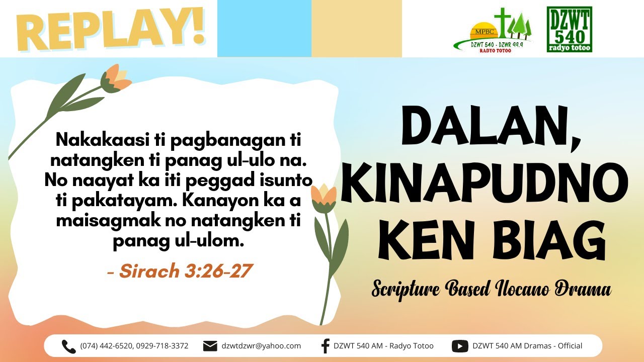 Dalan, Kinapudno ken Biag (Old Record)