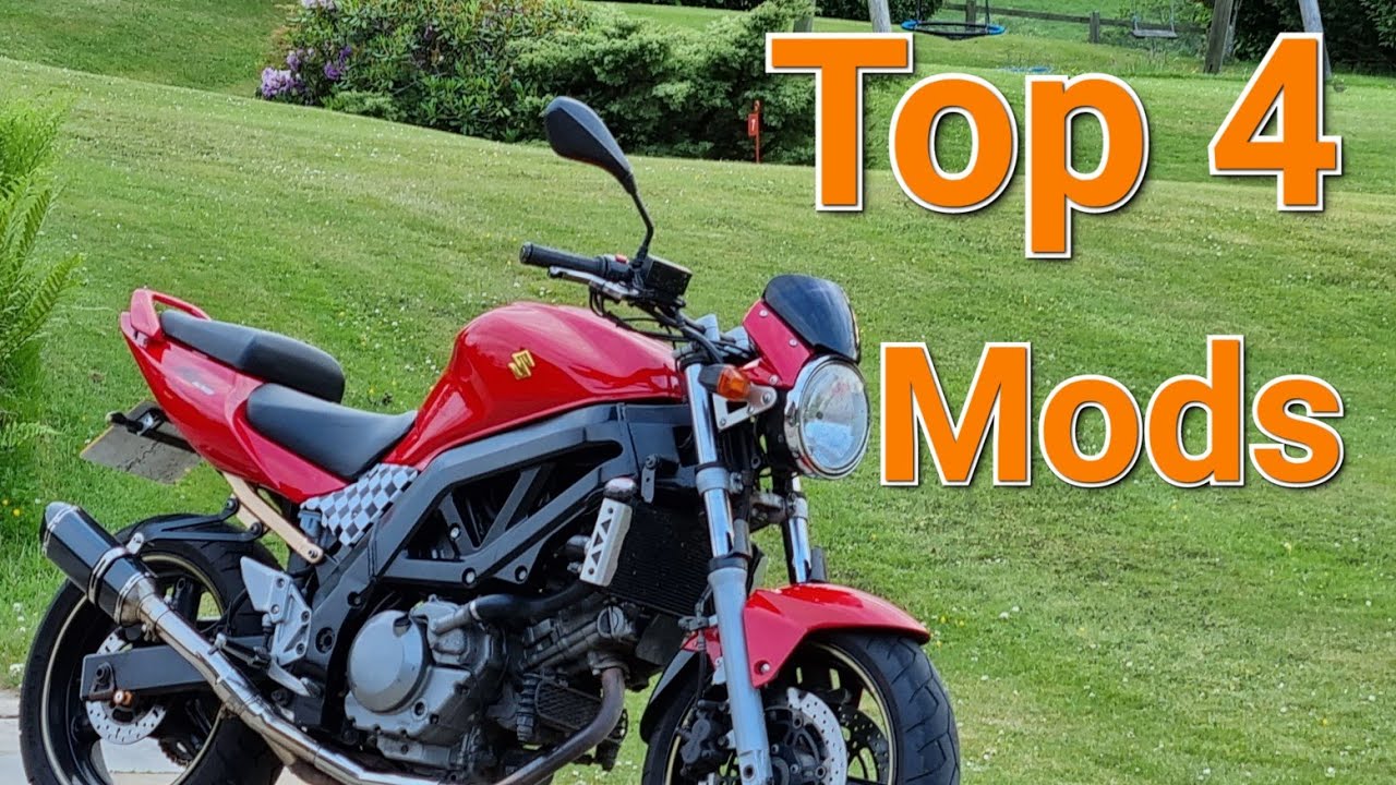 4 essential upgrades for the Suzuki SV650 (1st and 2nd gen)