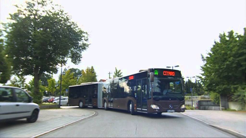 Mercedes Benz The new Citaro G articulated