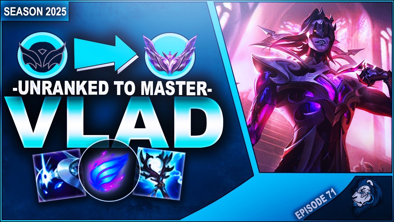 WHY YOU PLAY LATE-GAME CHAMPS... VLADIMIR! - Unranked to Master | League of Legends