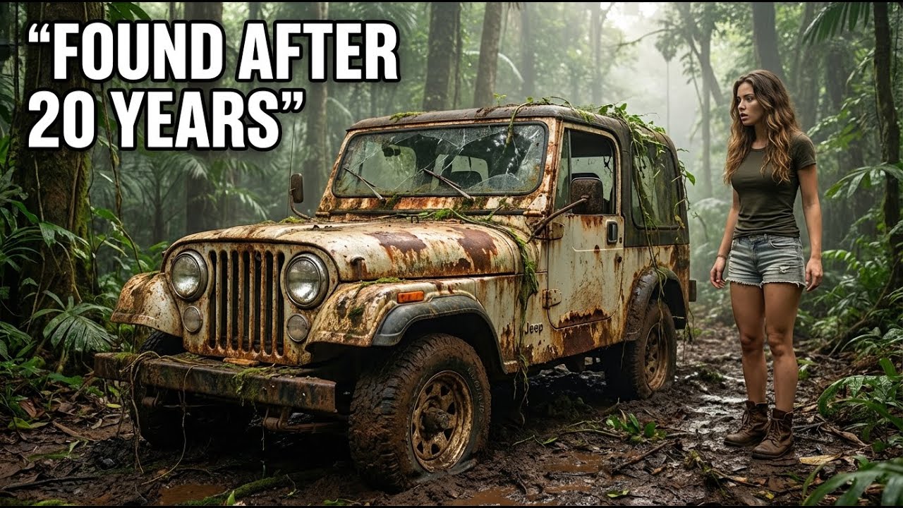 DESTROYED LEGEND: Jeep CJ7 Found After 20 Years in the Jungle | ASMR Restoration