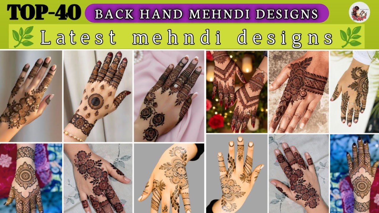 back hand mehndi Trending designs wedding mehndi designs ideas  latest mehndi designs photo 2026 