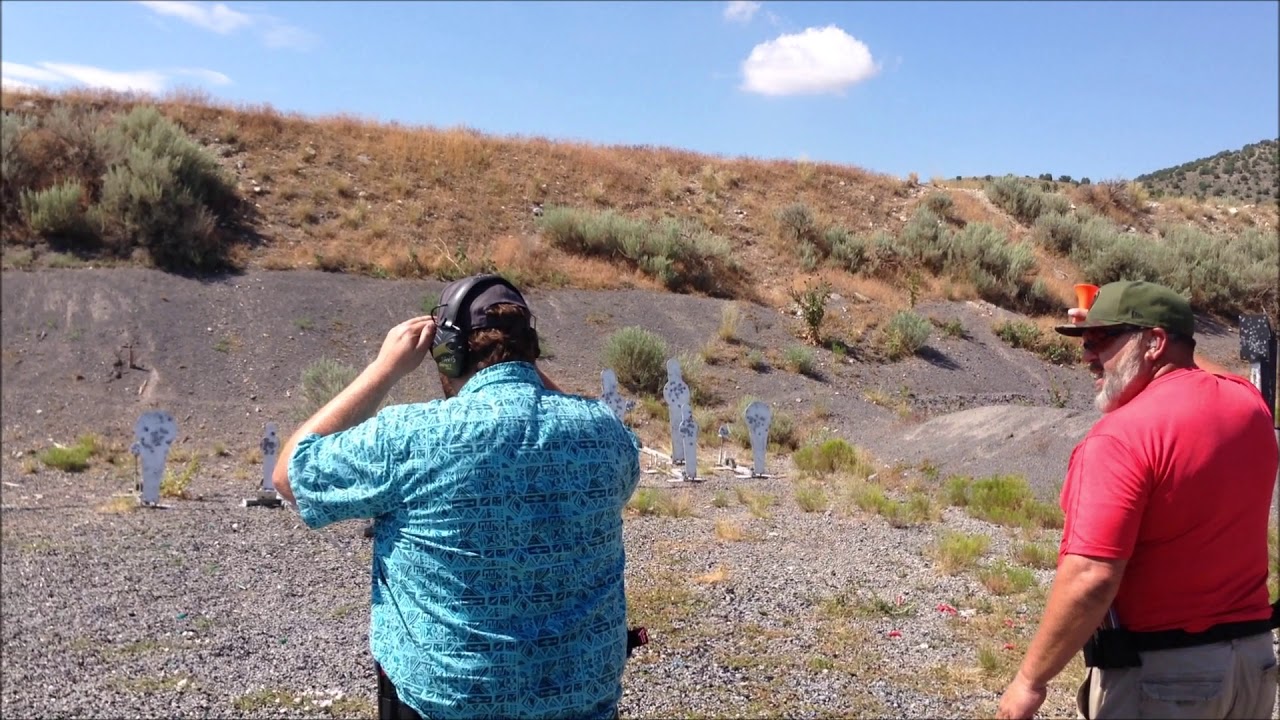 Jeffshootsstuff man vs man steel handgun match 2019