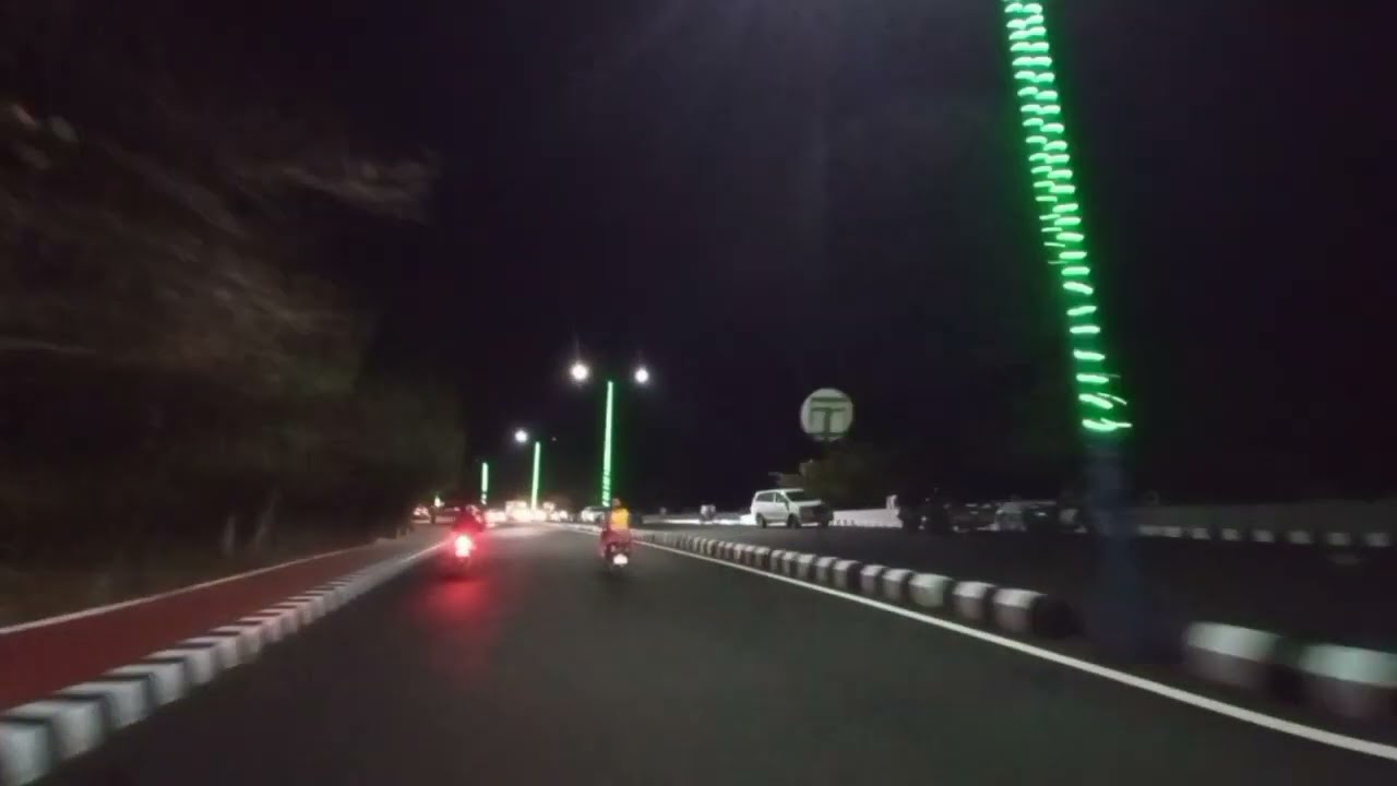 vizag night Beach Road 2023