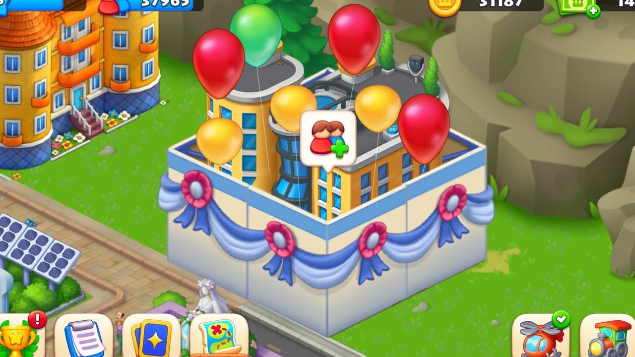 Township :- Dancing House🏡🏠 New House in Township Gameplay....!!!!! #township #games #trending