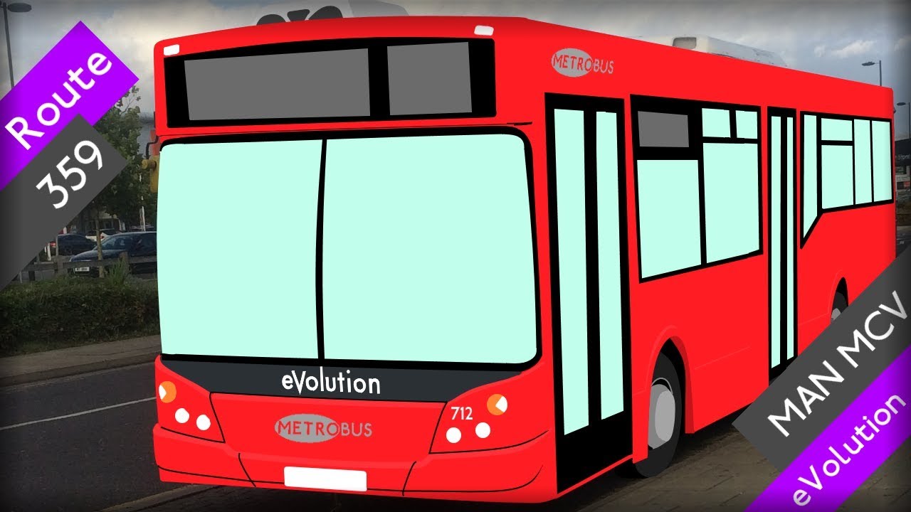 *KICKDOWN* MCV MAN Evoluton on Route 359 [Metrobus]