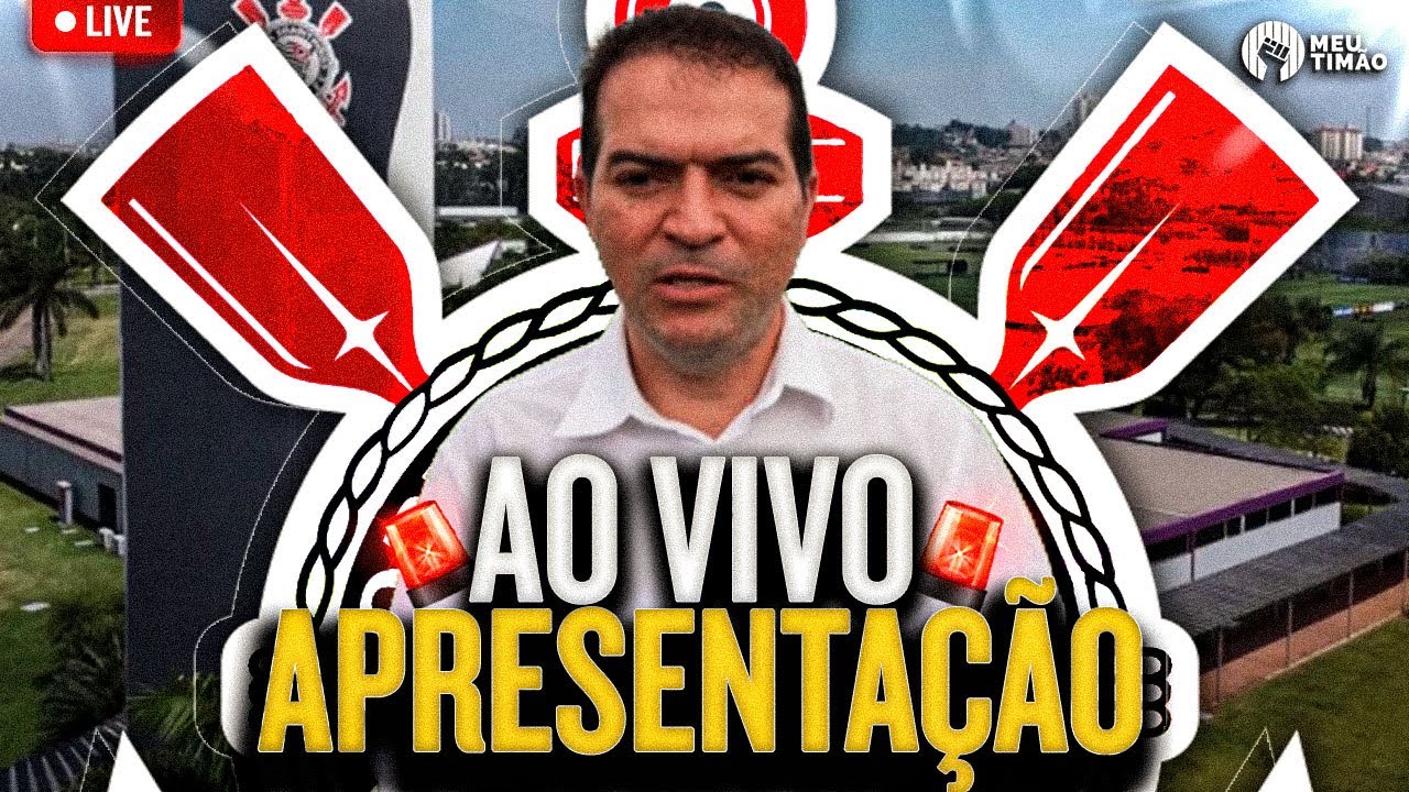 AO VIVO 🔴 COLETIVA DE APRESENTA&Ccedil;&Atilde;O DE MARCELO PAZ, NOVO EXECUTIVO DO CORINTHIANS