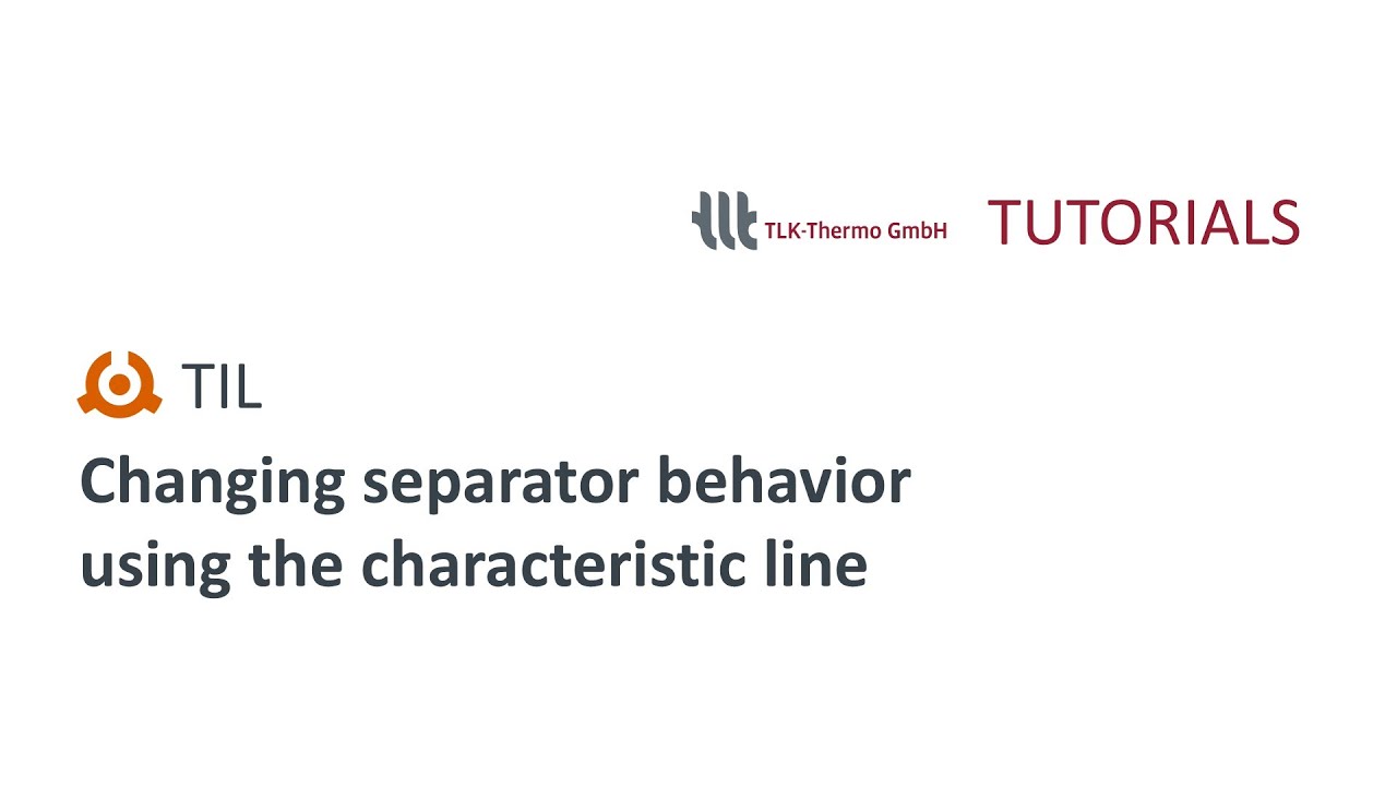 Changing Separator Behavior in a Refrigeration Cycle