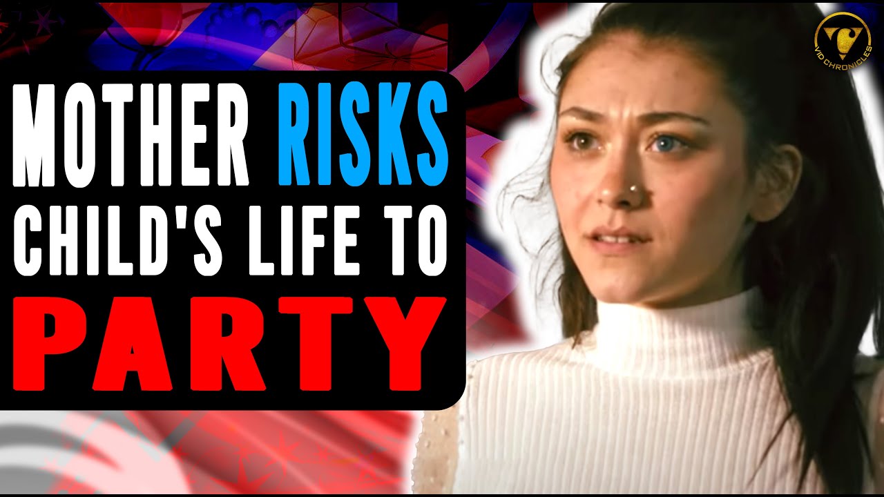 Mother Risks Child's Life To Party, Watch What Happens Next.