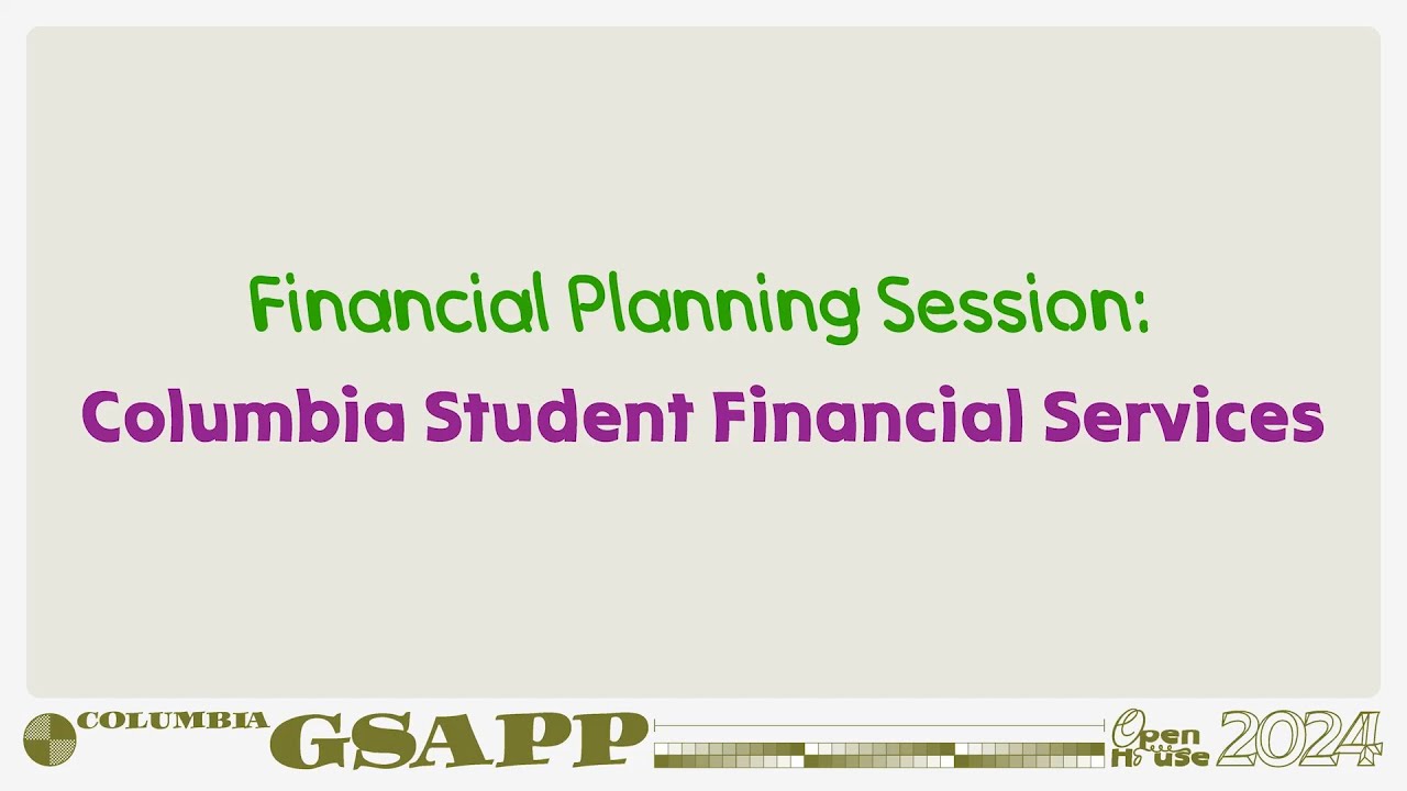 Fall 2024 Open House: Financial Services