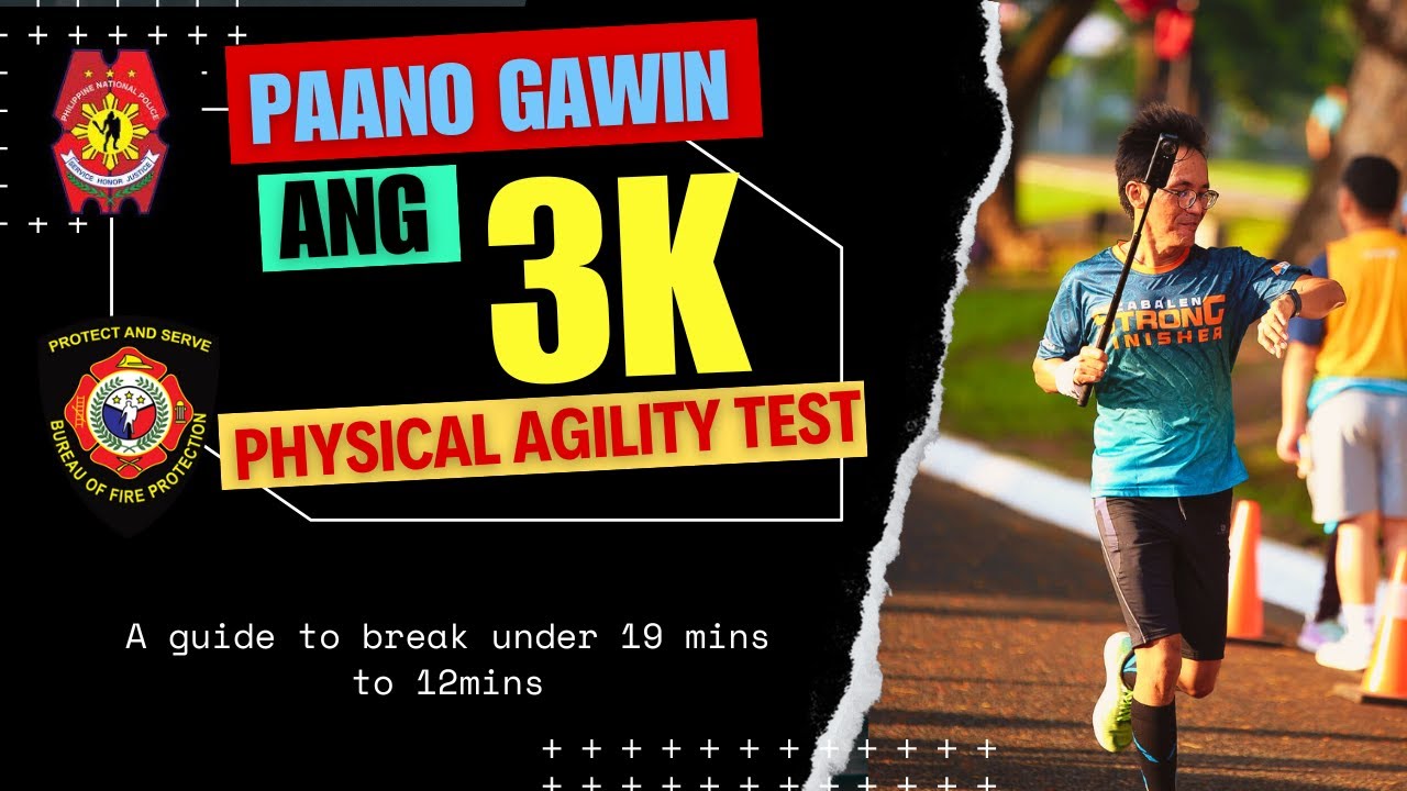 3km training plan | Physical Agility Test [PAT]