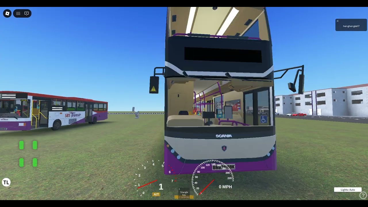 (somehow) Tanjong Irau driving random buses we can’t drive in Kimx Town or Boon Lay V.4