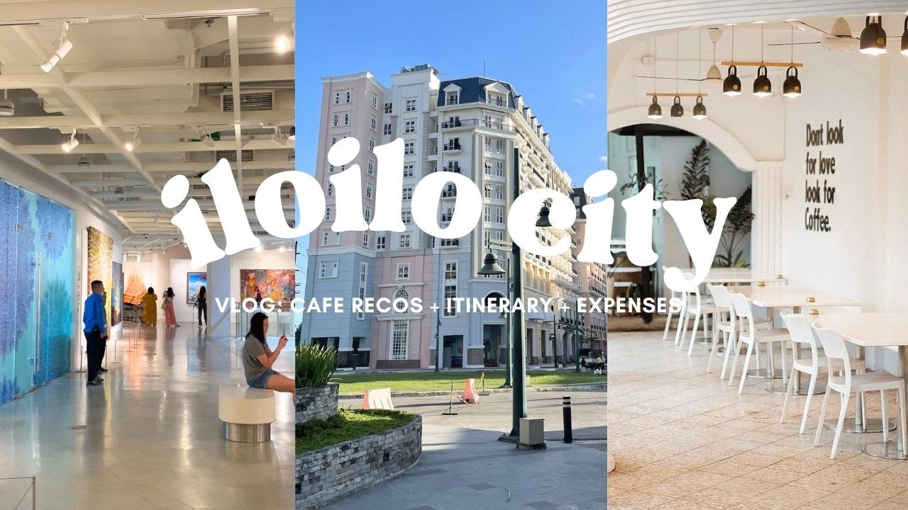 ILOILO TRAVEL VLOG: Cafe Recos, Instagrammable Spots, Itinerary & Expenses  (Part 1)