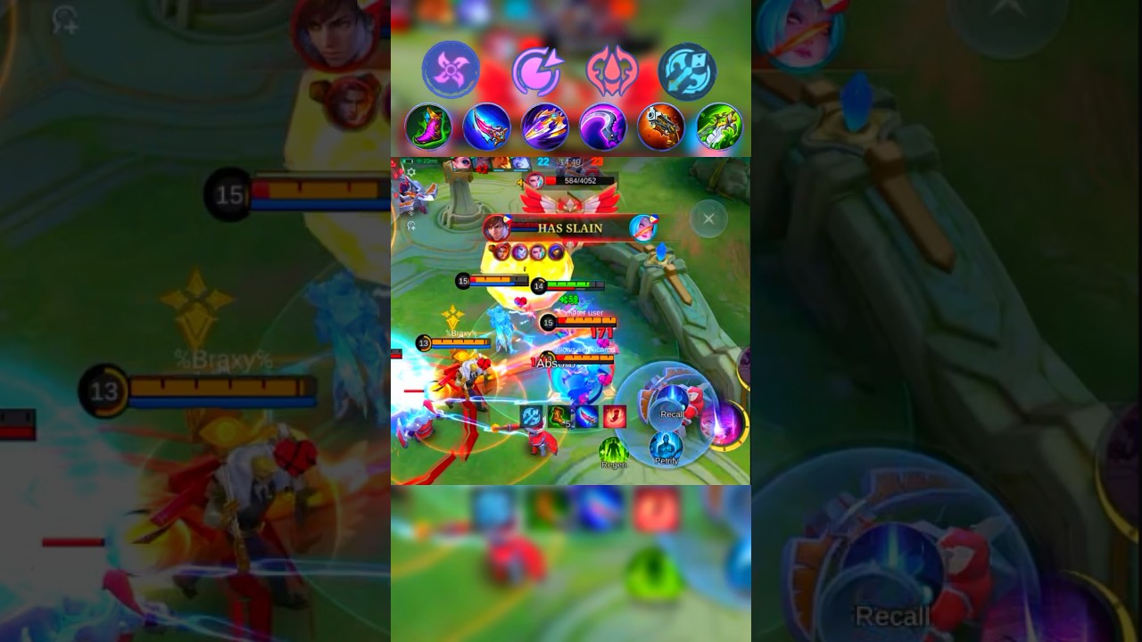Dyrroth Brutal Damage MANIAC 🔥 #mobilelegends #highlightmobilelegends #highlights