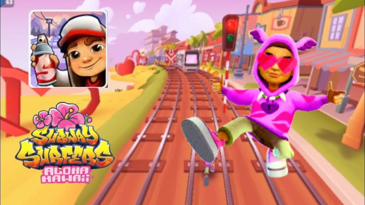 Marathon in Aloha Hawaii 2025 with Kaleo Kiss Kiss outfit Subway surfers 