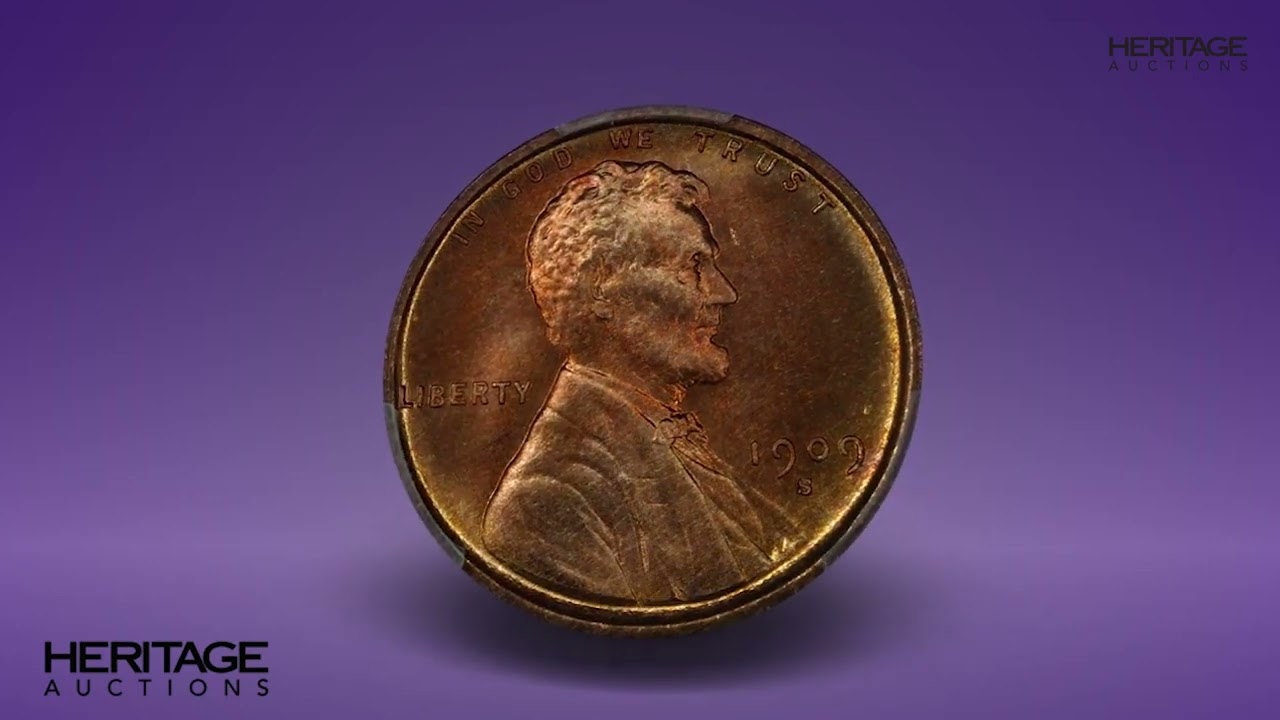 1909-S 1C VDB MS67 Red PCGS.