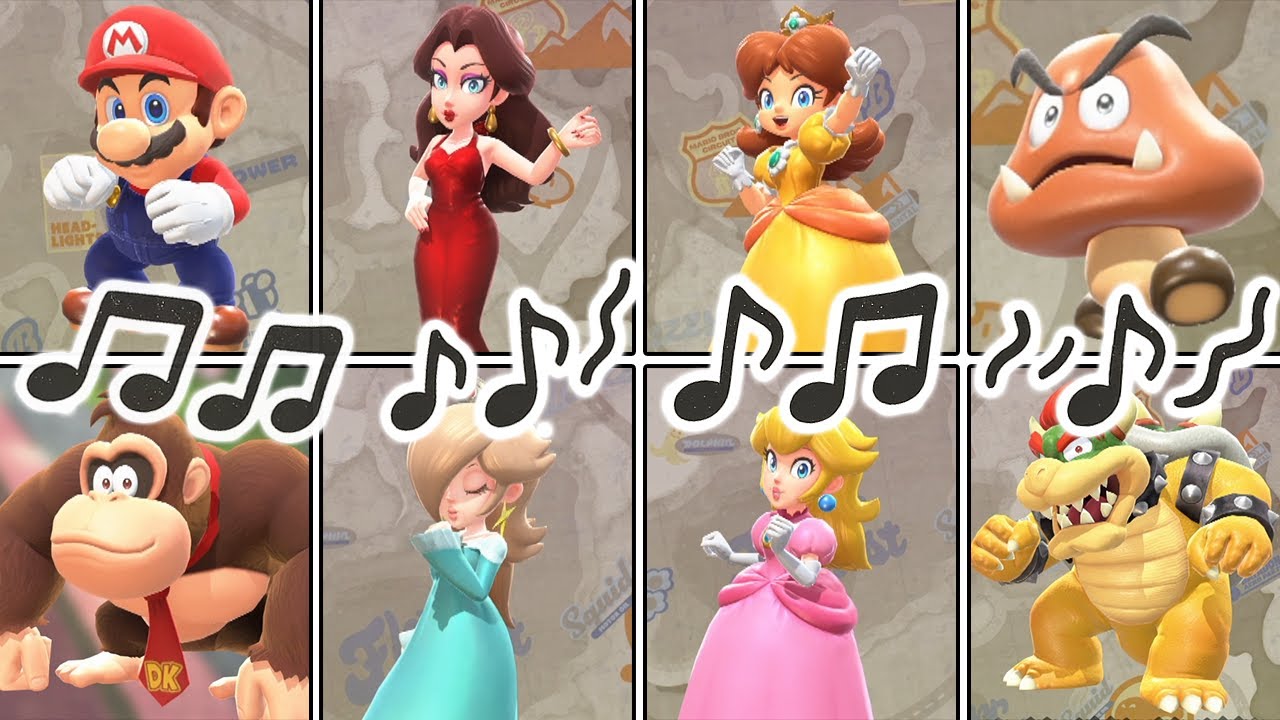 マリオカート ワールド【Switch2】 全キャラ 鼻歌 & ダンス集  まとめ ニンテンドースイッチ2