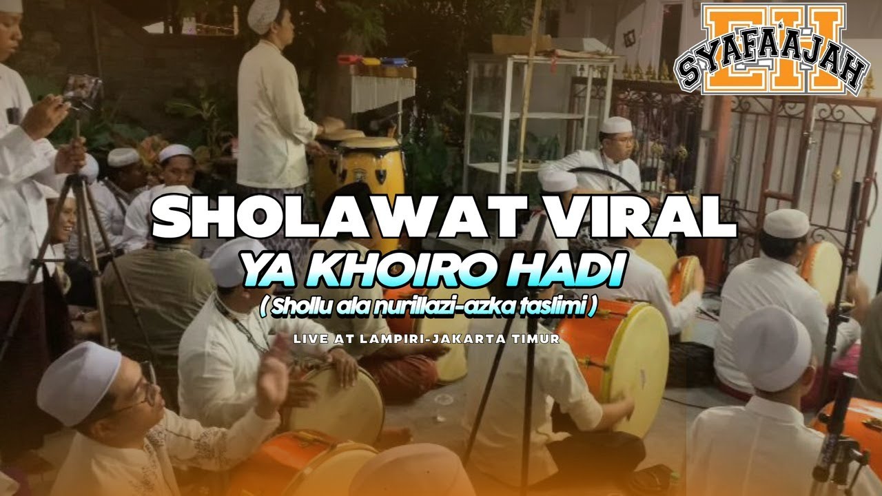 SHOLAWAT VIRAL|YA KHOIRO HADI,SHOLLU &lsquo;ALA NURILLADZI|AZKA TASLIMI(MEDLEY)|HADROH EHSYAFAAJAH|JAKARTA