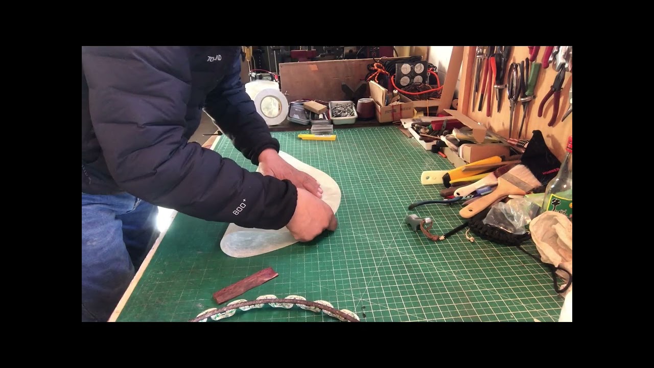 Synthetic skin for making djembe head #1