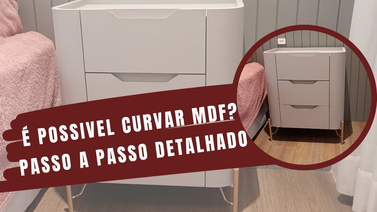 COMO CURVAR MDF SEM QUEBRAR? PASSO A PASSO DETALHADO