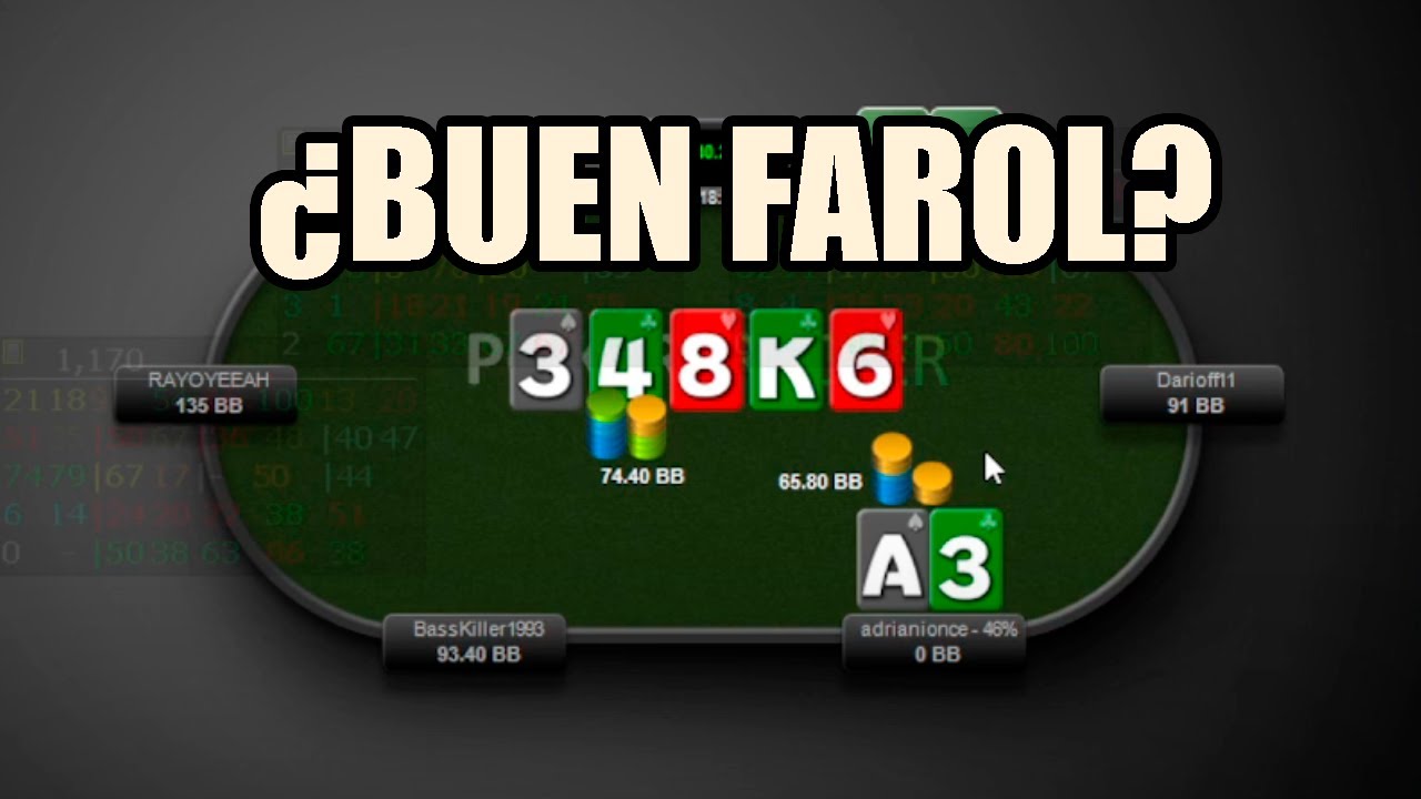 COMO FAROLEAR EN 3Bet Pots. ANALIZANDO MANOS DE POKER  #6 P1