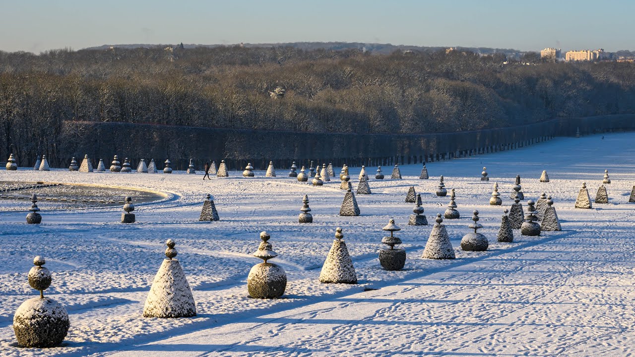 Parc de Sceaux sous la neige. Janvier 2026