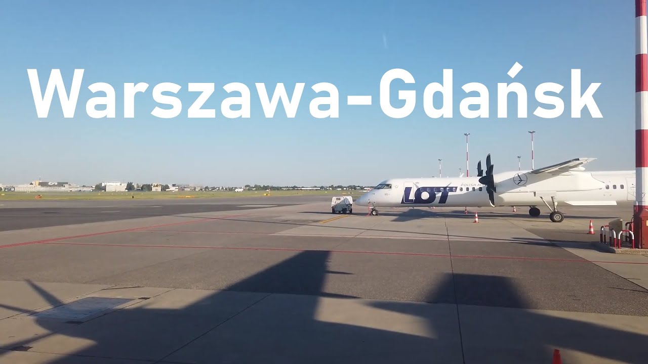 Leciałem z Warszawy do Gdańska | Trip Report Warsaw - Gdansk | LOT Polish Airlines | August 2020